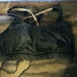 athletic top not sure of brand has emblem