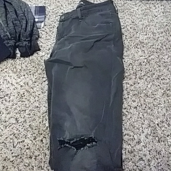 black distressed jeans - Picture 1 of 1
