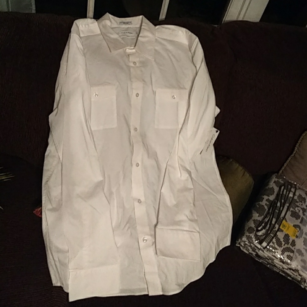 Calvin Klein white shirt