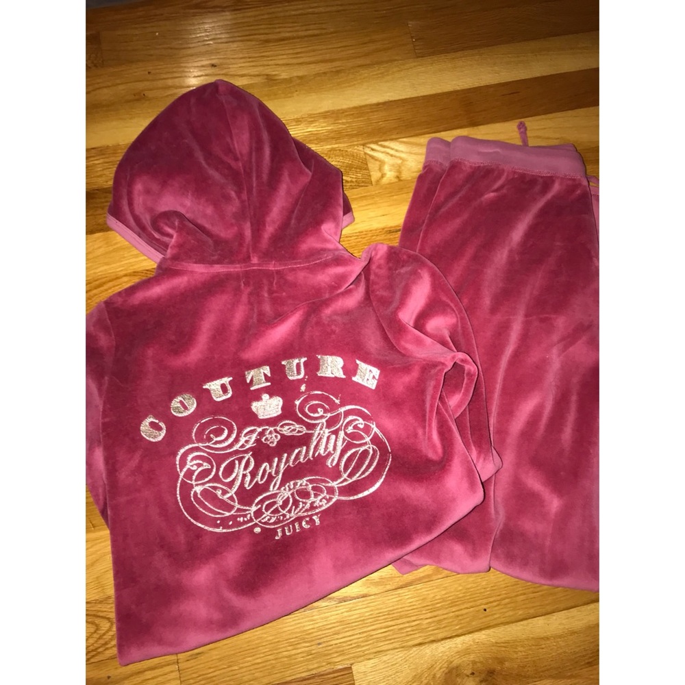 Juicy Couture Velour Track Hoodie