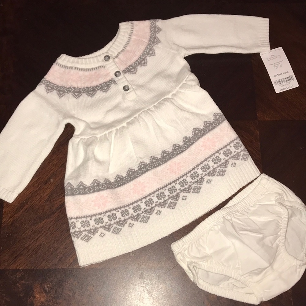 Carters sweater dress