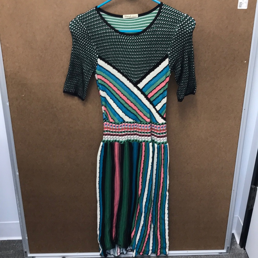 Amazing unique knitted bodycon dress