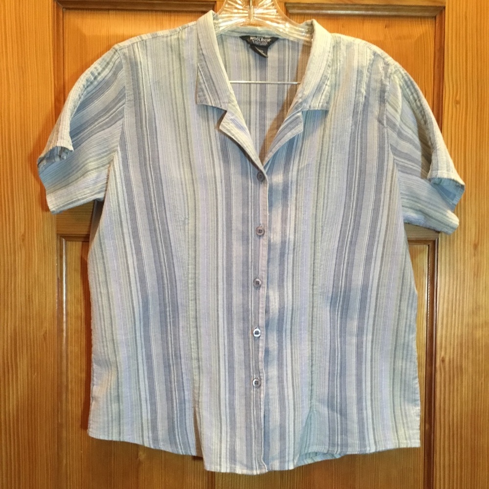 Striped Woolrich Campshirt
