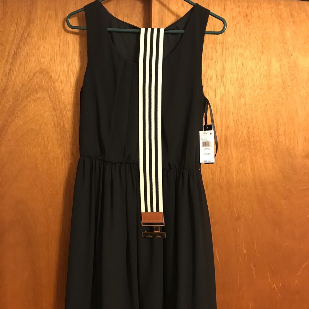 Black knee length dress!