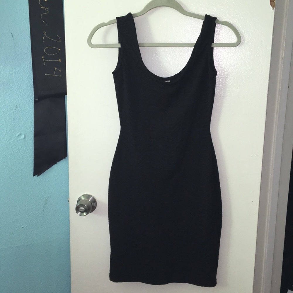 Xhiliration: Black Tight Dress