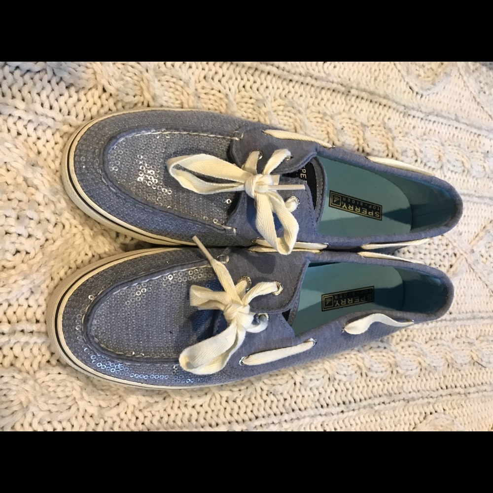 Sperry sequin shoes