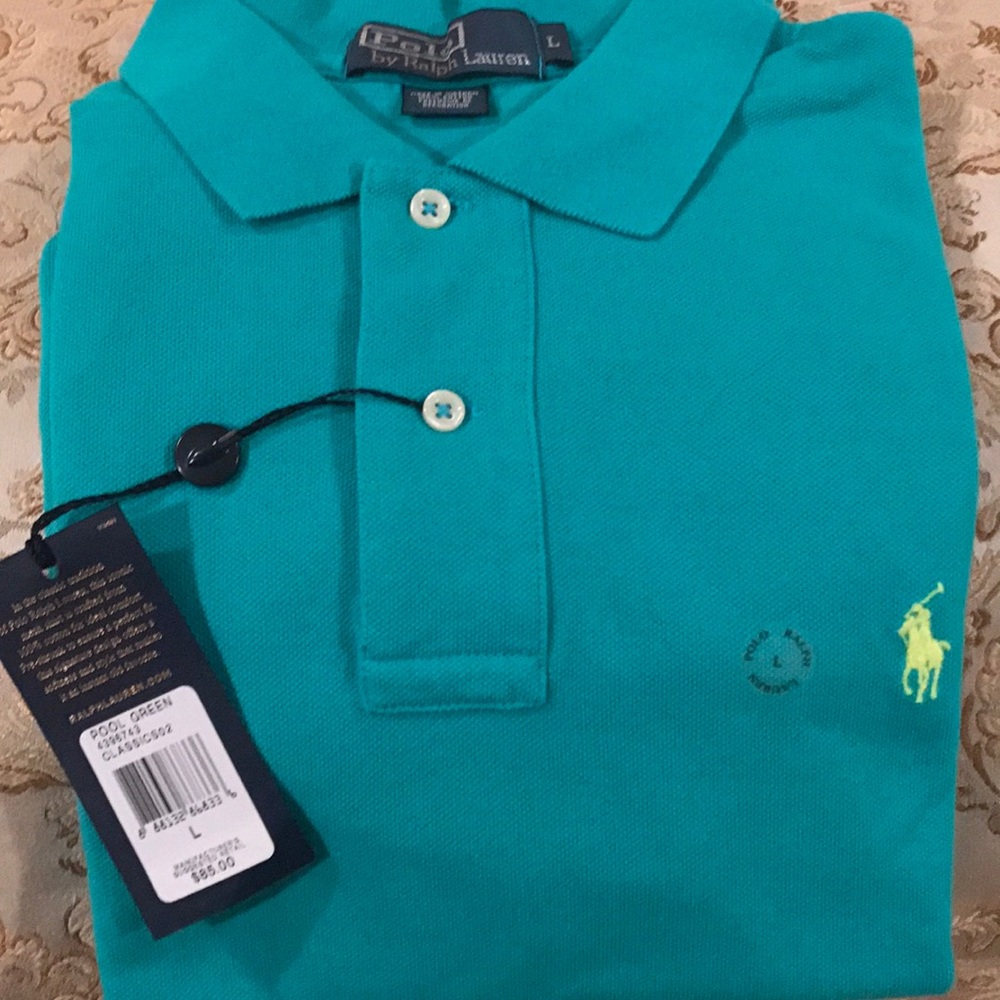 Ralph Lauren Polo men's  green short sleeves top