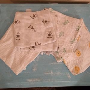 4 Aden + Anias swaddle blankets