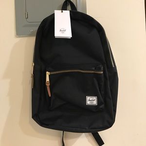 Herschel black backpack