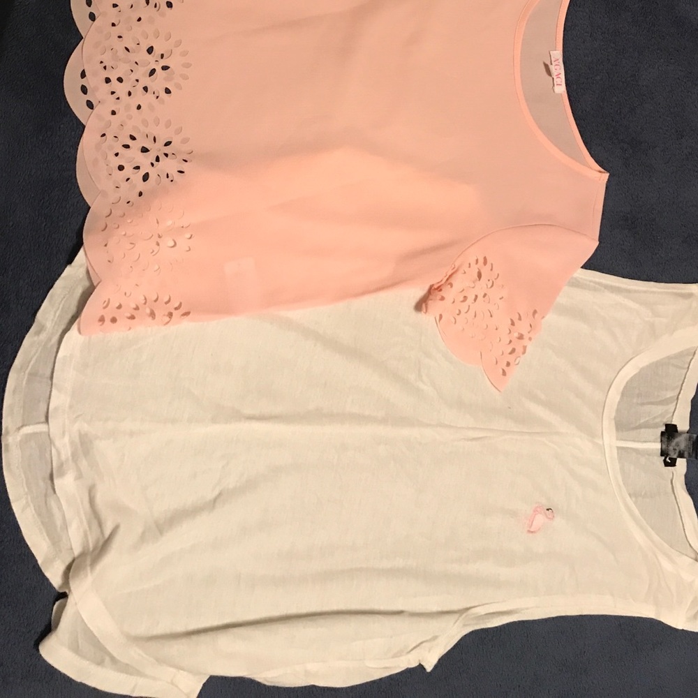 White tank top