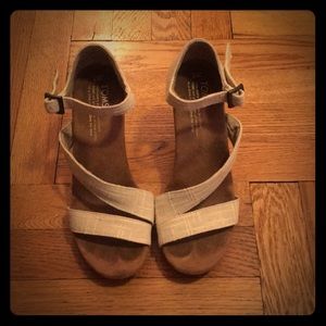 Toms espradrille wedges