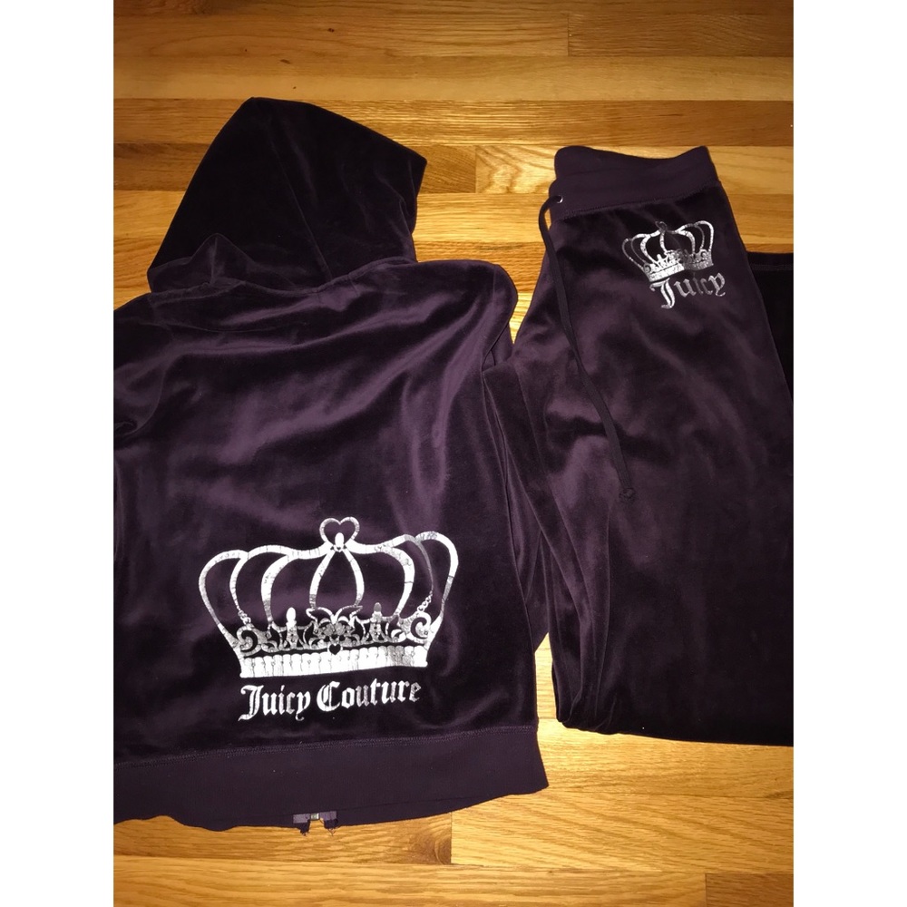 Juicy Couture Velour Track Pant & Hoodie
