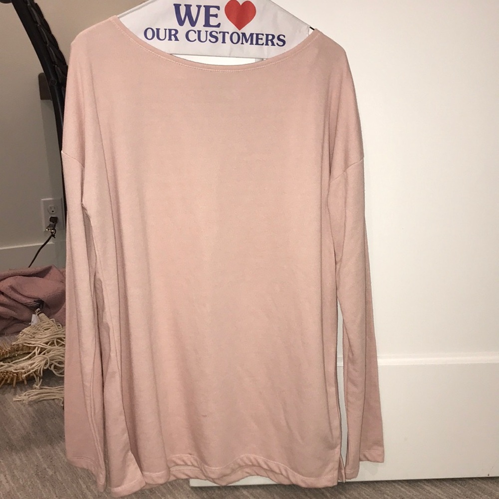 Brand new pink cozy sweater