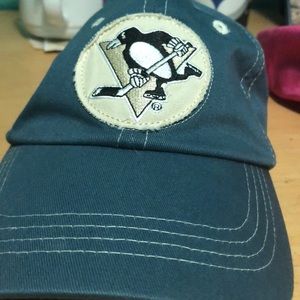 2 baseball style caps- Pink Topsail NC & Pens