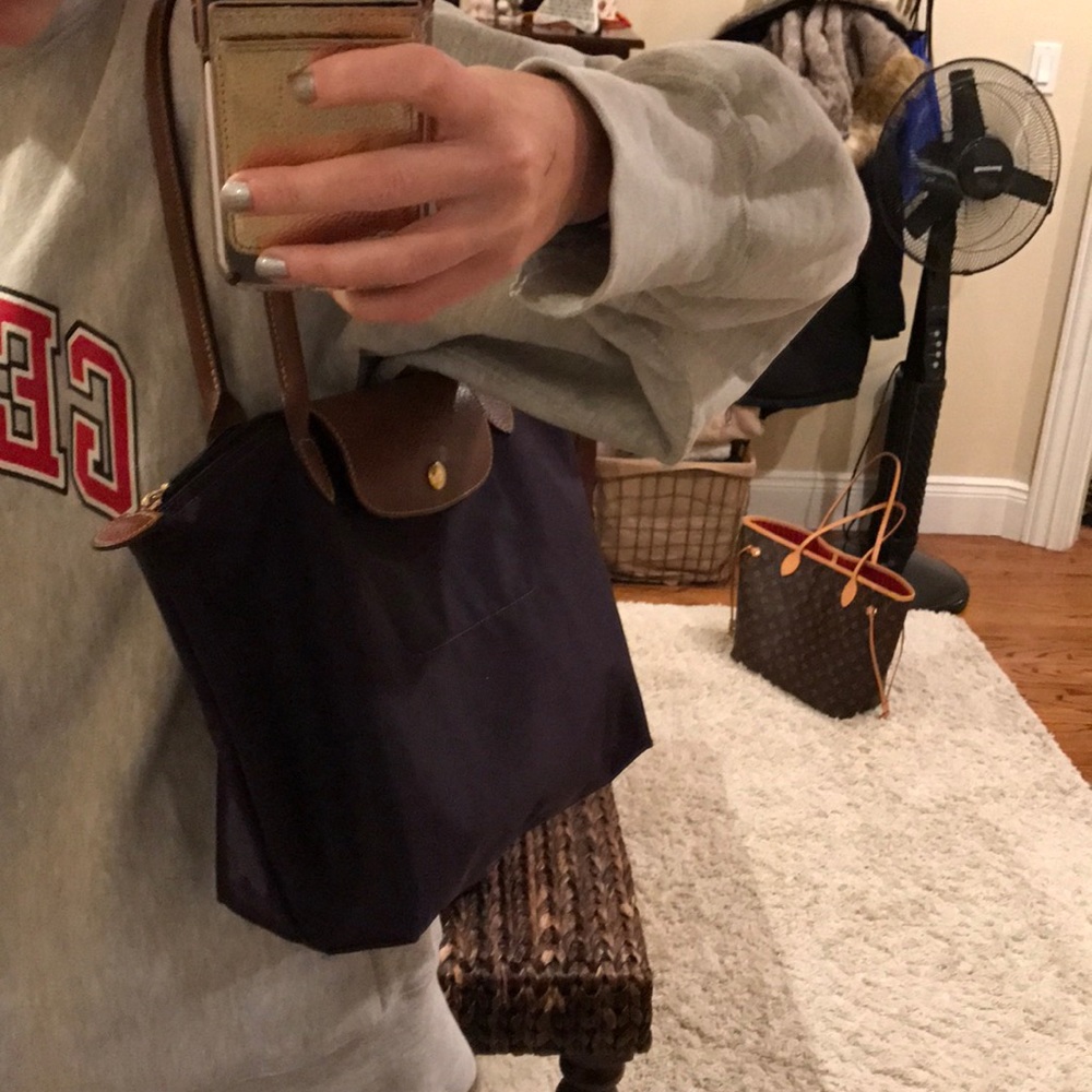 Small purple long champ purse - Picture 5 of 6