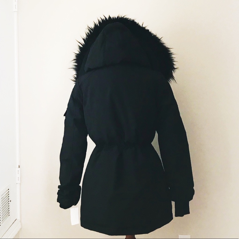 Last one Sz M🌹Bebe warm trench coat - Picture 3 of 6