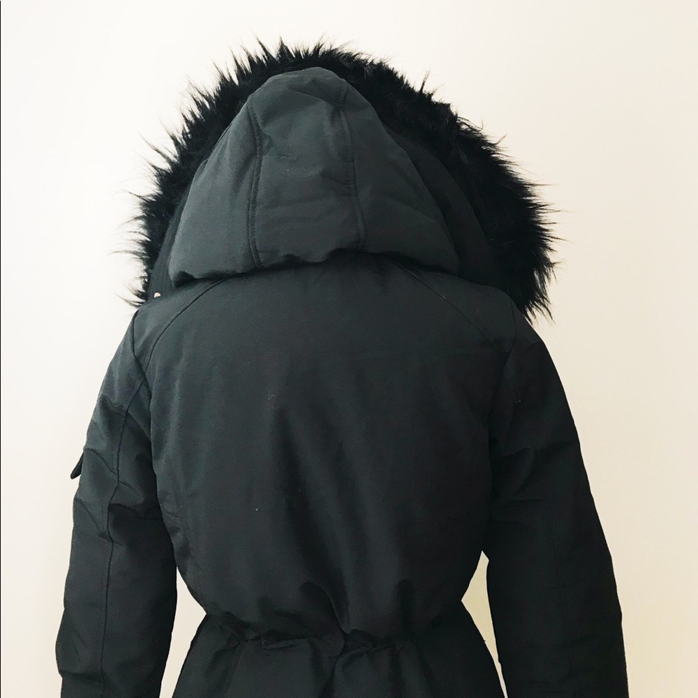 Last one Sz M🌹Bebe warm trench coat - Picture 4 of 6