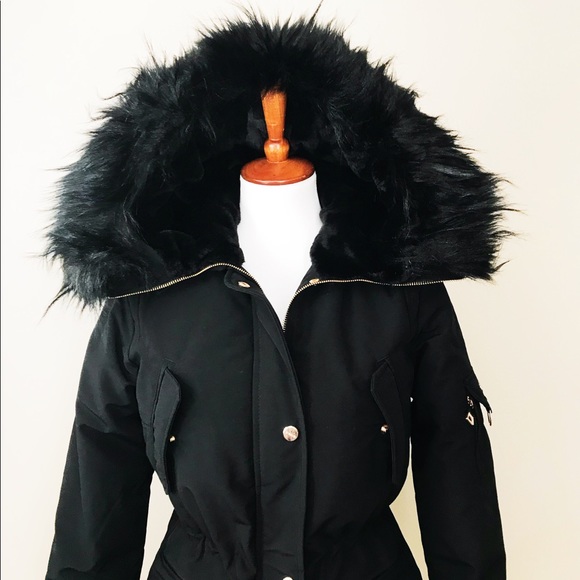 Last one Sz M🌹Bebe warm trench coat - Picture 2 of 6