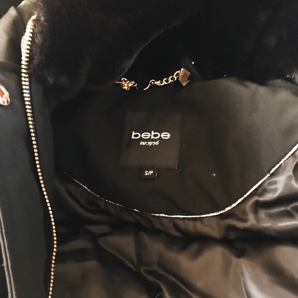 Last one Sz M🌹Bebe warm trench coat - Picture 6 of 6