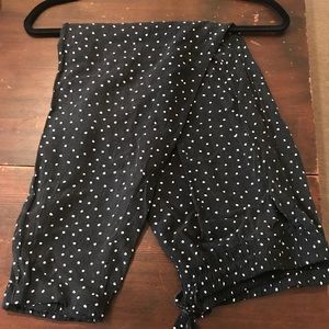 Lauren Conrad flowy cuff pants