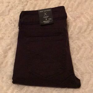 American Eagle Colored Sateen Jeggings