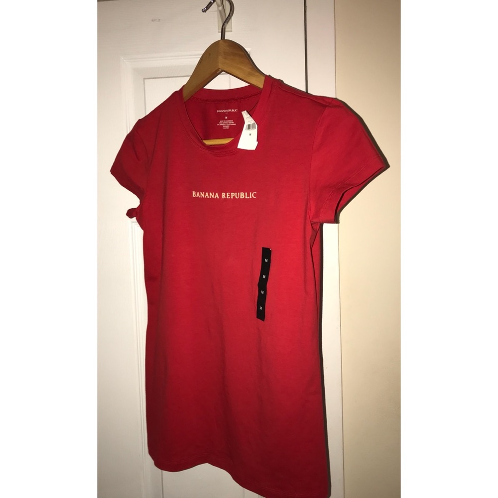 Banana Republic Stretch Cotton T-Shirt