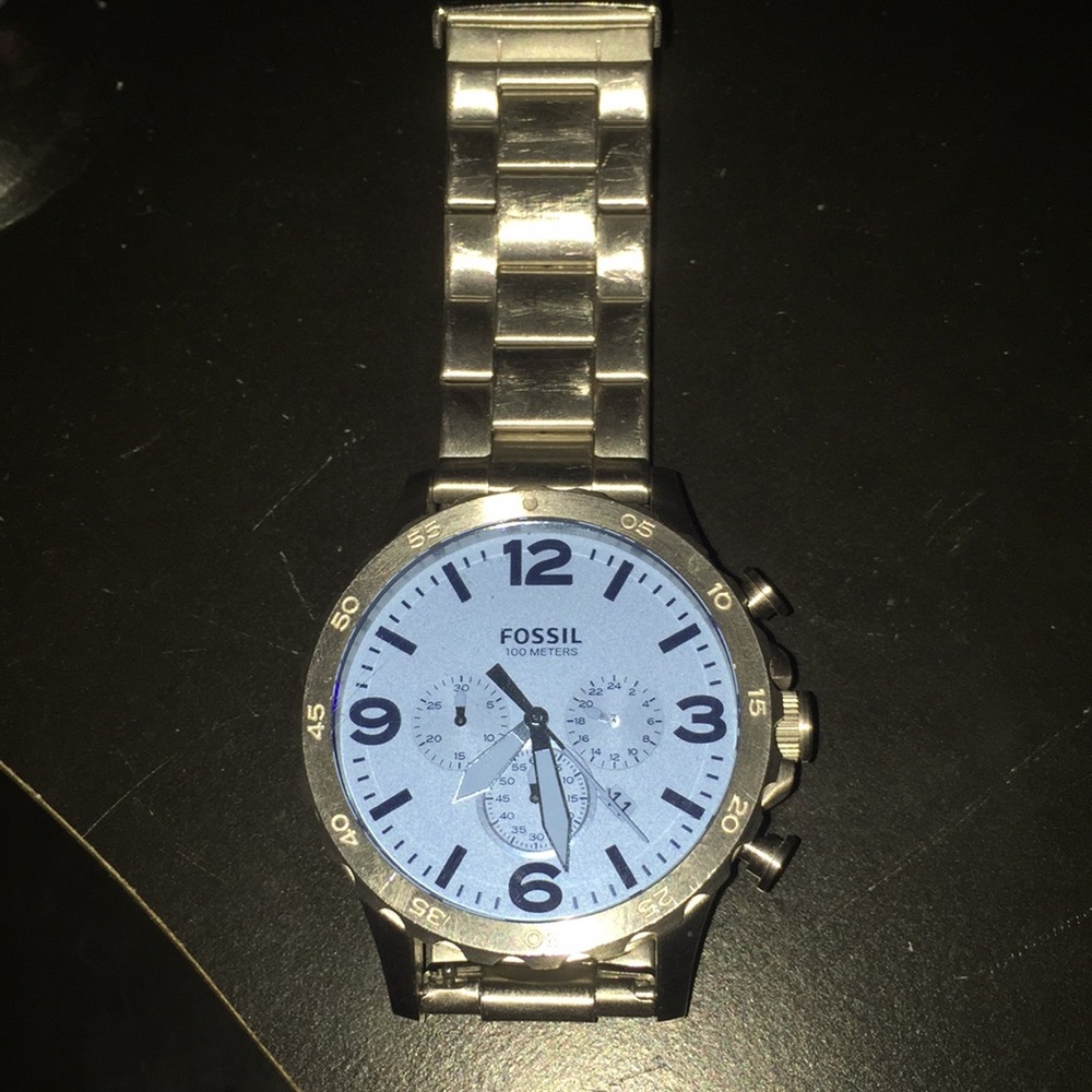 Fossil Nate Chronograph Watch