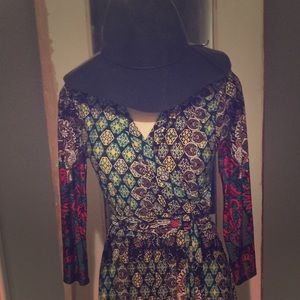 Boutique Long sleeve maxi dress