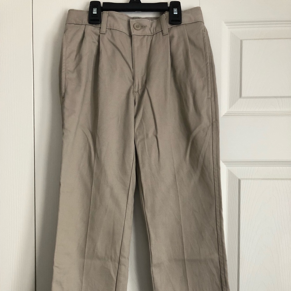 Boys Dockers Pleat front Khakis