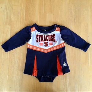 Adidas Syracuse Orange girls’ onesie 3-6mo