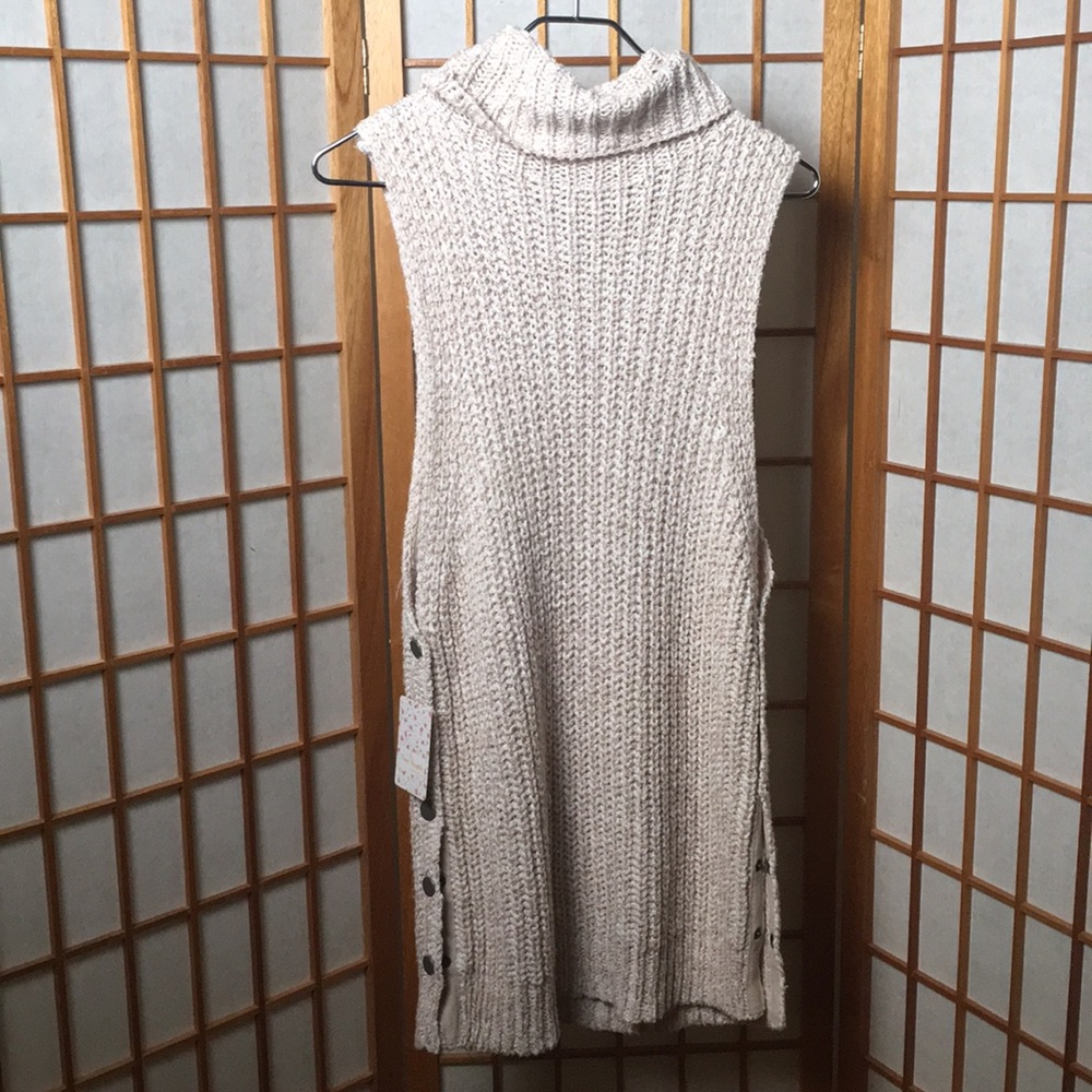 Free People Sweater Tunic- NWT