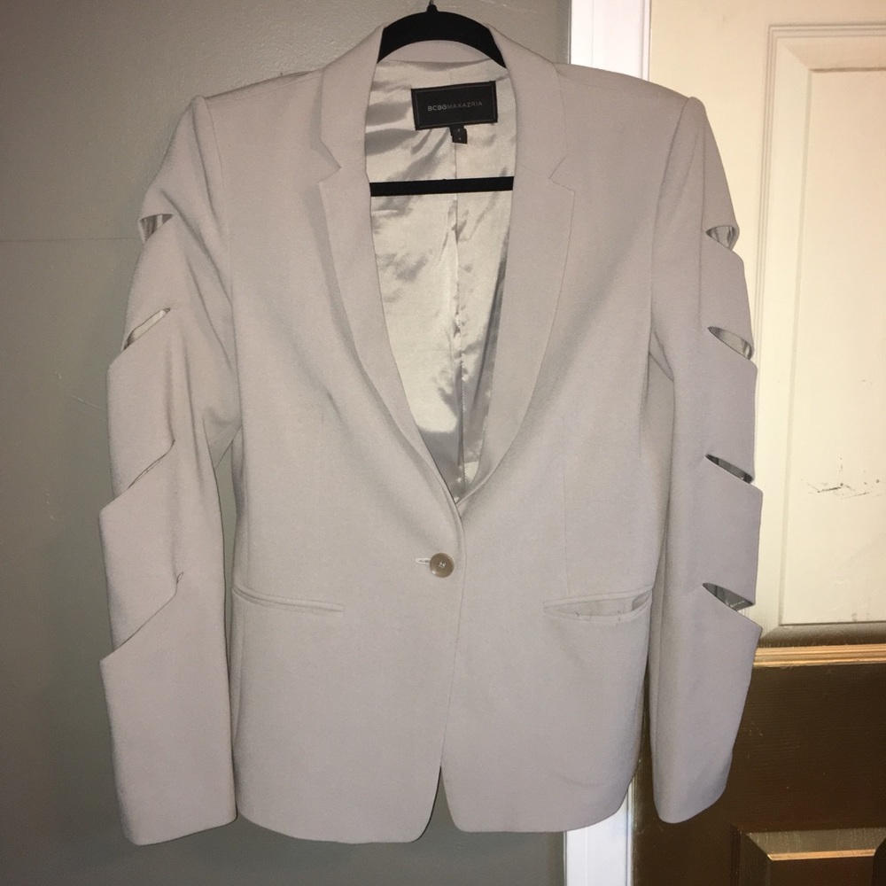 BCBG Gray blazer