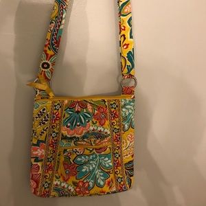 Vera Bradley crossbody bag in Provencal Yellow