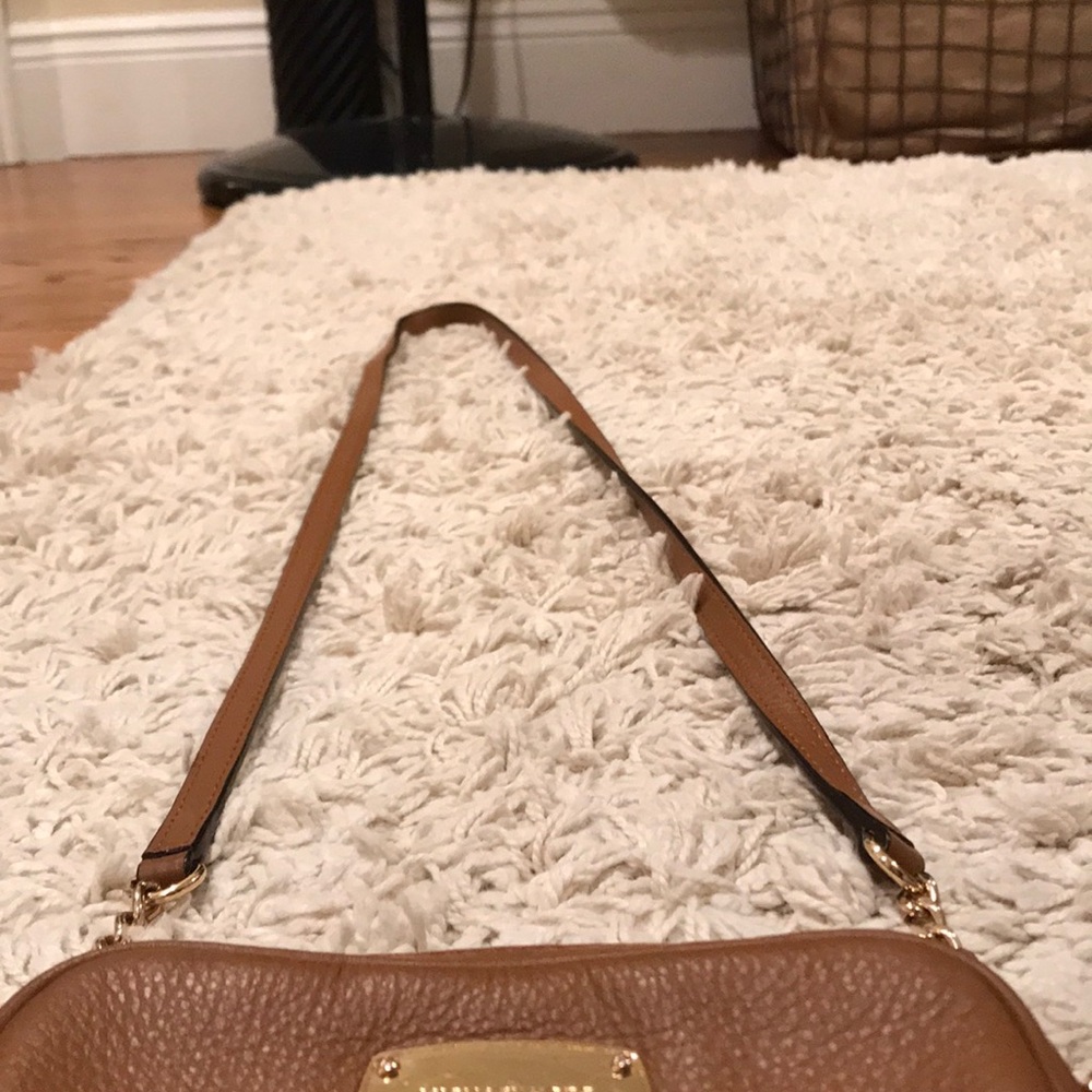 Tan leather Michael Kors satchel - Picture 5 of 6