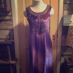 Free People purple maxi dress