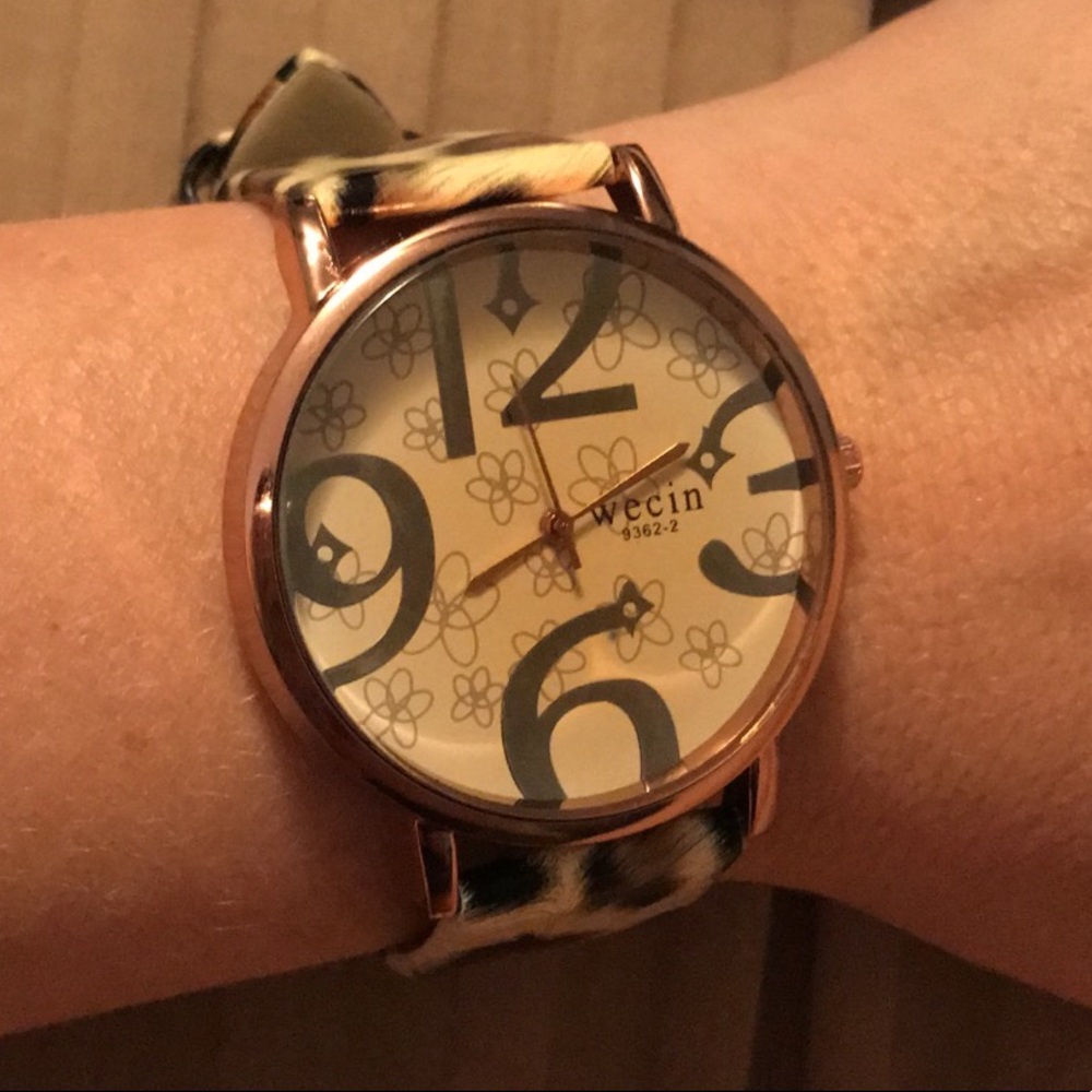 Leather band watches