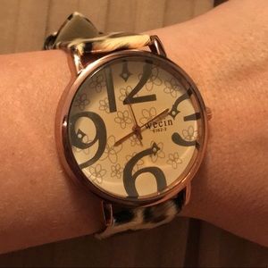 Leather band watches