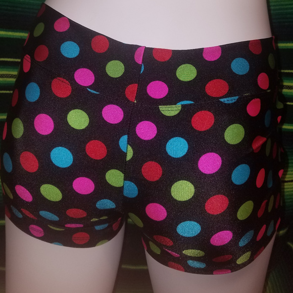 Trendy Trends Polka Dot Hotpants NWOT - Picture 2 of 5