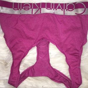 Calvin Klein pink sports bra, like New