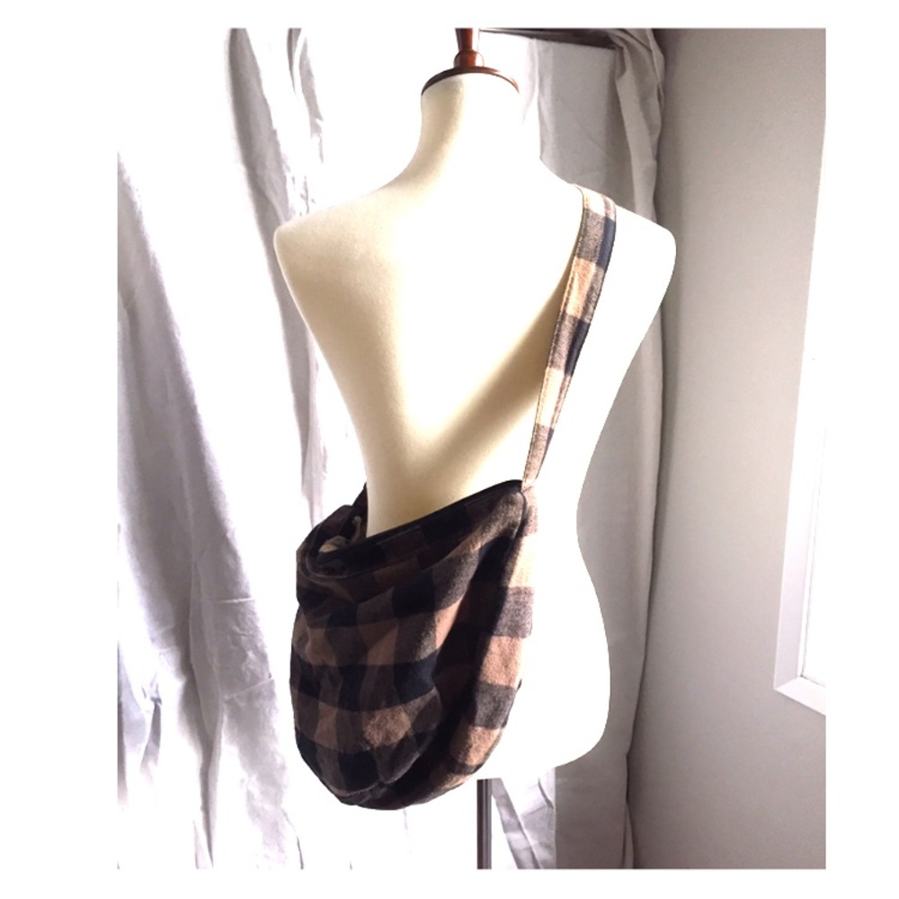 H&M Crossbody Plaid Bag