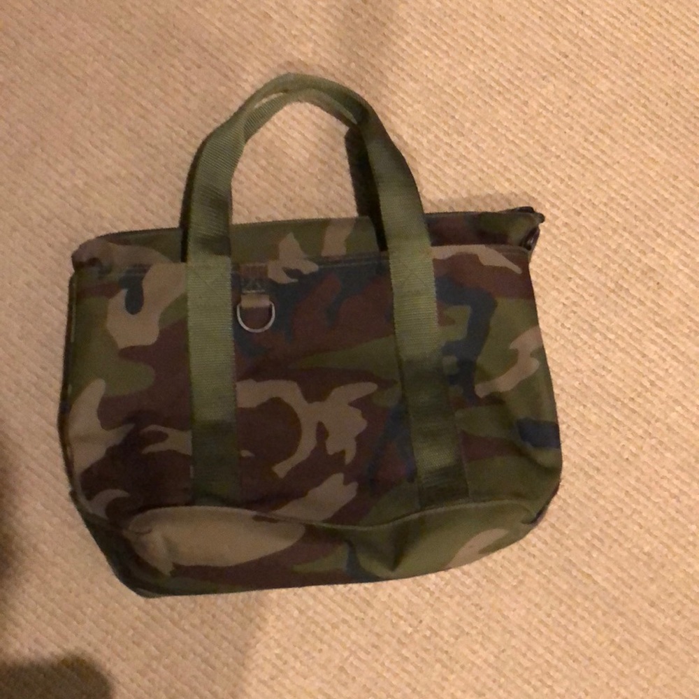 Camo tote bag