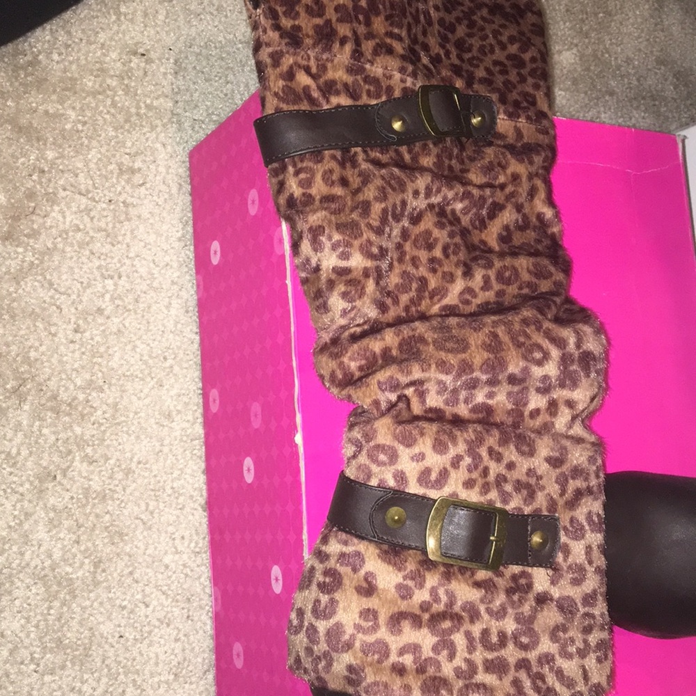 Leopard print boots - Picture 3 of 5