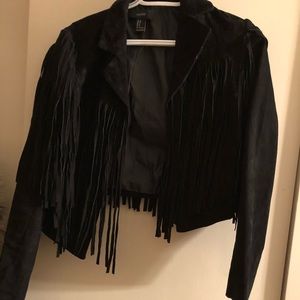 Forever 21 Fringe Jacket