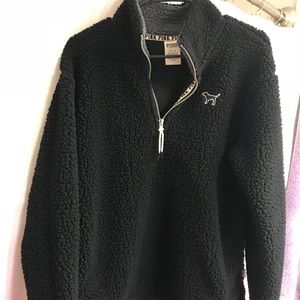 VS PINK Sherpa 3/4 Zip