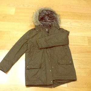 Banana Republic Parka fur hoody