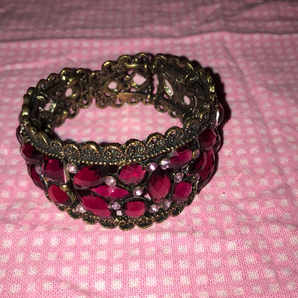 Purple bracelet