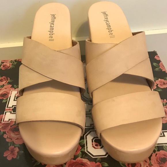 Jeffrey Campbell Arline Stud Muffin in Natural - Picture 3 of 4