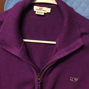 Purple vineyard vines pullover