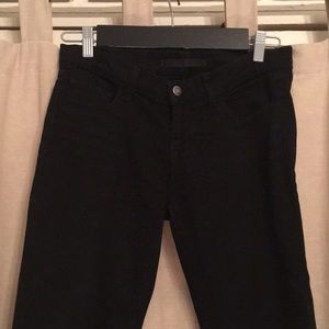 J Brand Jett Pencil Leg Black Jeans Size 27