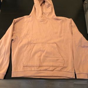 Stylish UO Cropped Hoodie- Rose